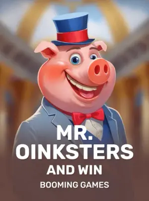 Mr. Oinksters Hold and Win pokie cover at casino Ruby Reels